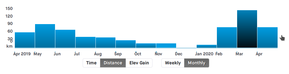 Strava statistics